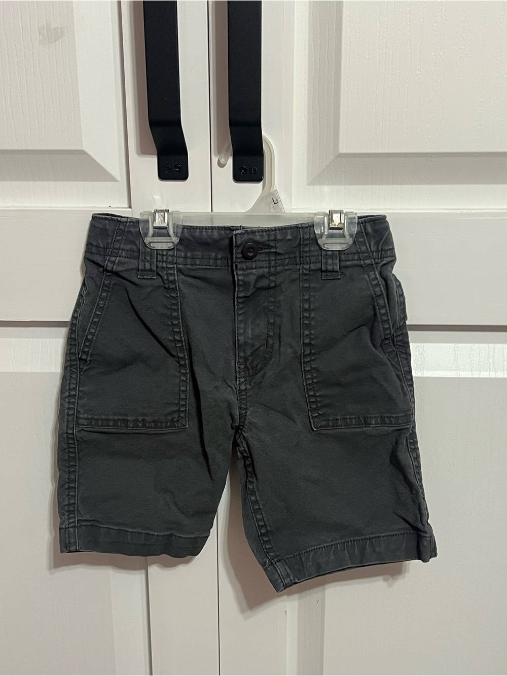 Boy’s Charcoal Utility Shorts - Casual Everyday Wear